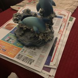 Dolphin Statue