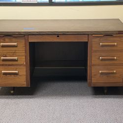 Desks Assorted Wood Most 60 “ One L Desk