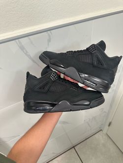 Jordan 4 black 2025 cat size 9