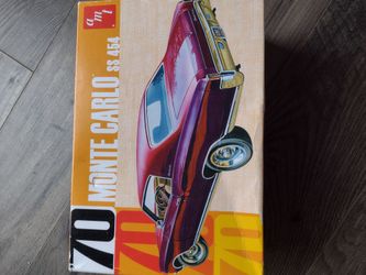 Vintage collectable car model to assemble. Monte Carlo,new in the box