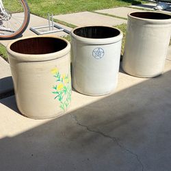 Come get it!! Bikes, art, fermentation crocks, shelving