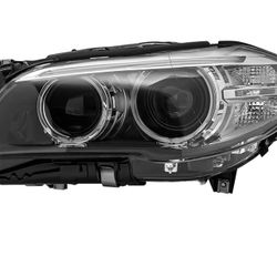 Headlight Assembly for BMW 5 Series 528i/535i 2014-2017 NON-Drive Model Direct Replacement Headlamp, Front Left Side Head Light Driver Side Headlight