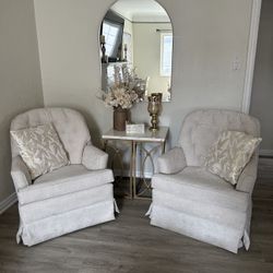 2 Sillones Mesedores Y Giratorios