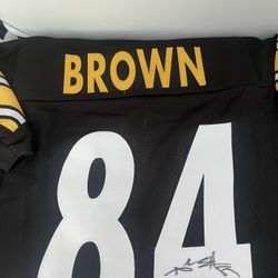 ANTONIO BROWN SIGNED JERSEY JSA CERT