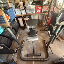 Weider Home Gym Bench And Squat Rack
