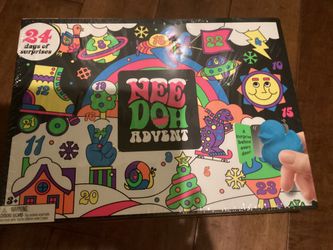 Christmas Advent Needoh Calendar 100% Authentic