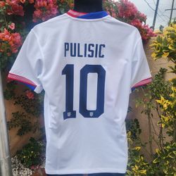 USA Home Pulisic Soccer Jersey 24 25