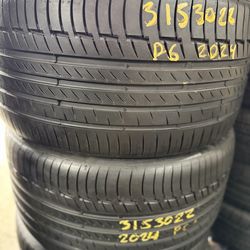 22” tires continental 315/30/22 with free installation $125 each