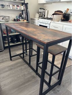 Barstools and High Table