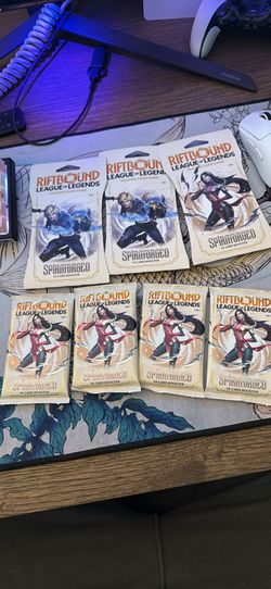 Riftbound spirit forged pack. $9 each.