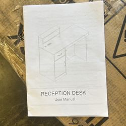RECEPTION DESK SIZE 43x20 inch