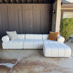 Boucle Bubble Sofa ( Delivery Available ) 