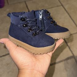 NEW Toddler Boots, Navy Blue, Baby Gap, Size 5
