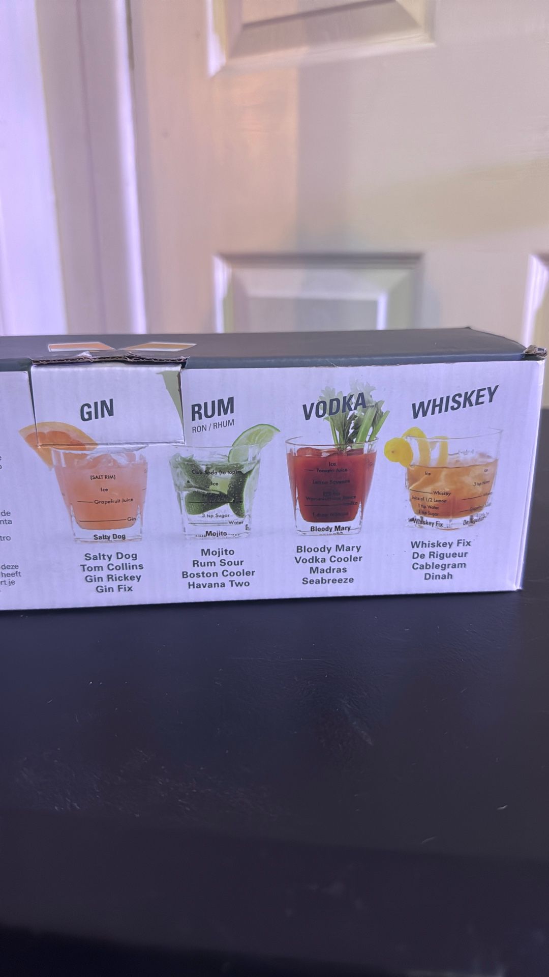 16 Different Recipe Drinking Glasses