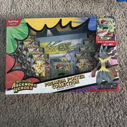 Pokemon Ascended Heroes Premium Poster Collection Mega Lucario