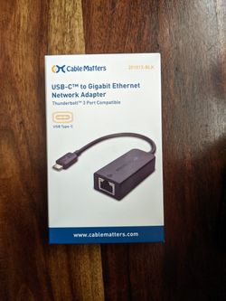 USB Type C Network Adapter 