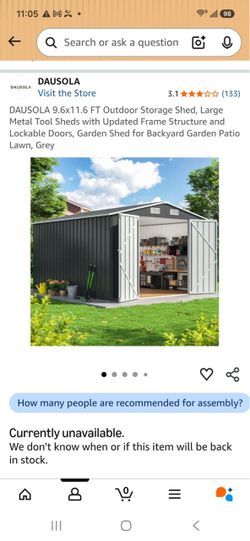 SHED (PICK UP IN HESPERIA)