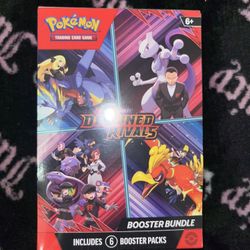 Pokemon Destined Rivals Booster Bundle 6pcs 
