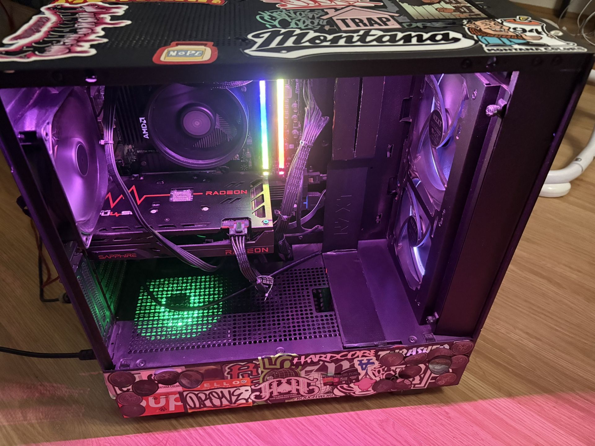 (read Description)Gaming Pc/SET UP AMD 6600