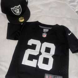 Kids Raiders Jersey And Hat