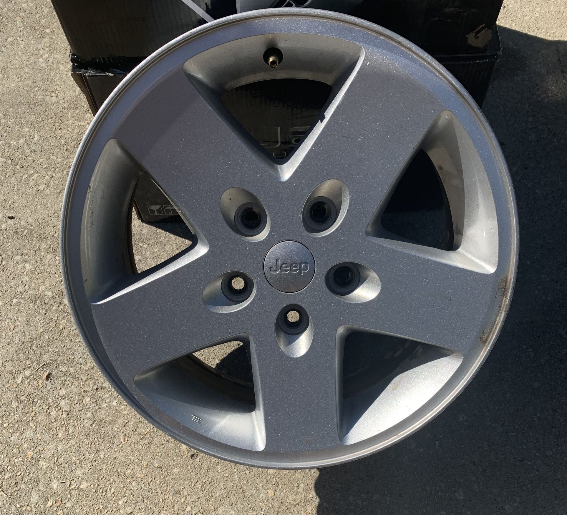 17” Stock Wheels For Jeep Wrangler JK (5 Total)