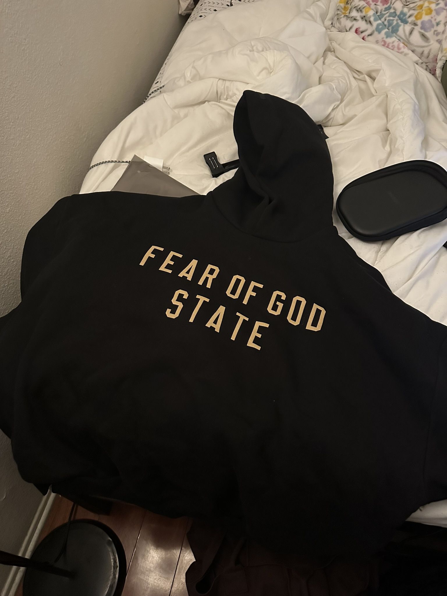 Fear Of God Black Fleece Hoodie size XL