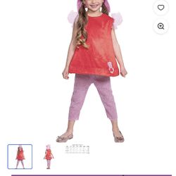 Peppa Pig Costume For Toddler Girl. Size 4-6. Original Price $33 Selling For $15