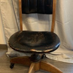 Vintage Industrial Desk Chair