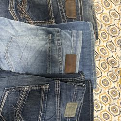Men’s Silver Jeans