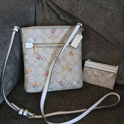 Coach Floral Crossbody Bag