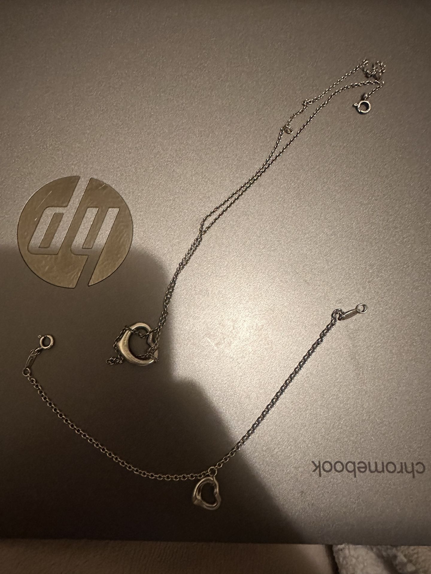 Tiffany necklace and bracelet set