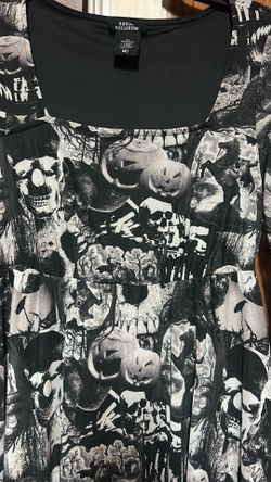 Girls Medium Halloween Theme Dress