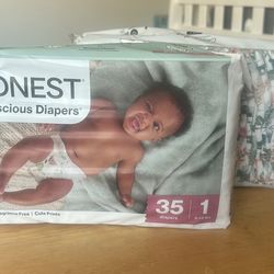 Size 1 Honest Diapers