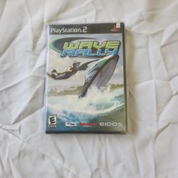 New Sealed Ps2 First Print Wave Rally