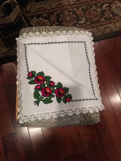 Bordado a mano y crochet