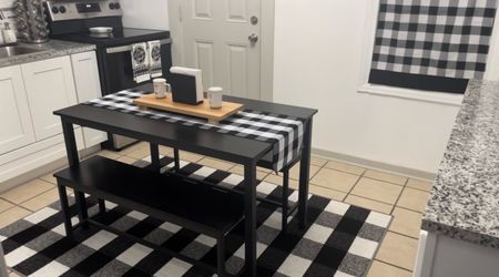 Kitchen table with benches