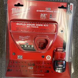 Milwaukee M12 CP 2.0 Battery And Charger Pack
