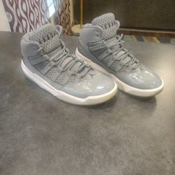 Grey Jordans Size 12 In Men