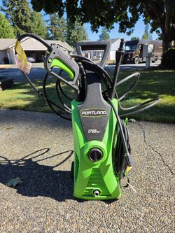 Portland 1750 PSI 1.3 GPM Electric Pressure Washer
