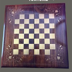 Wooden Chess Board 