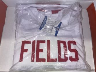 Justin Fields Autographed Jersey