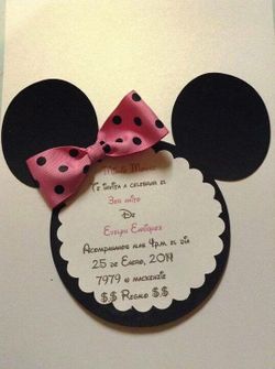 Customer party invites / custom decorations