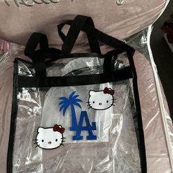 Hello Kitty Dodger Stadium Bag