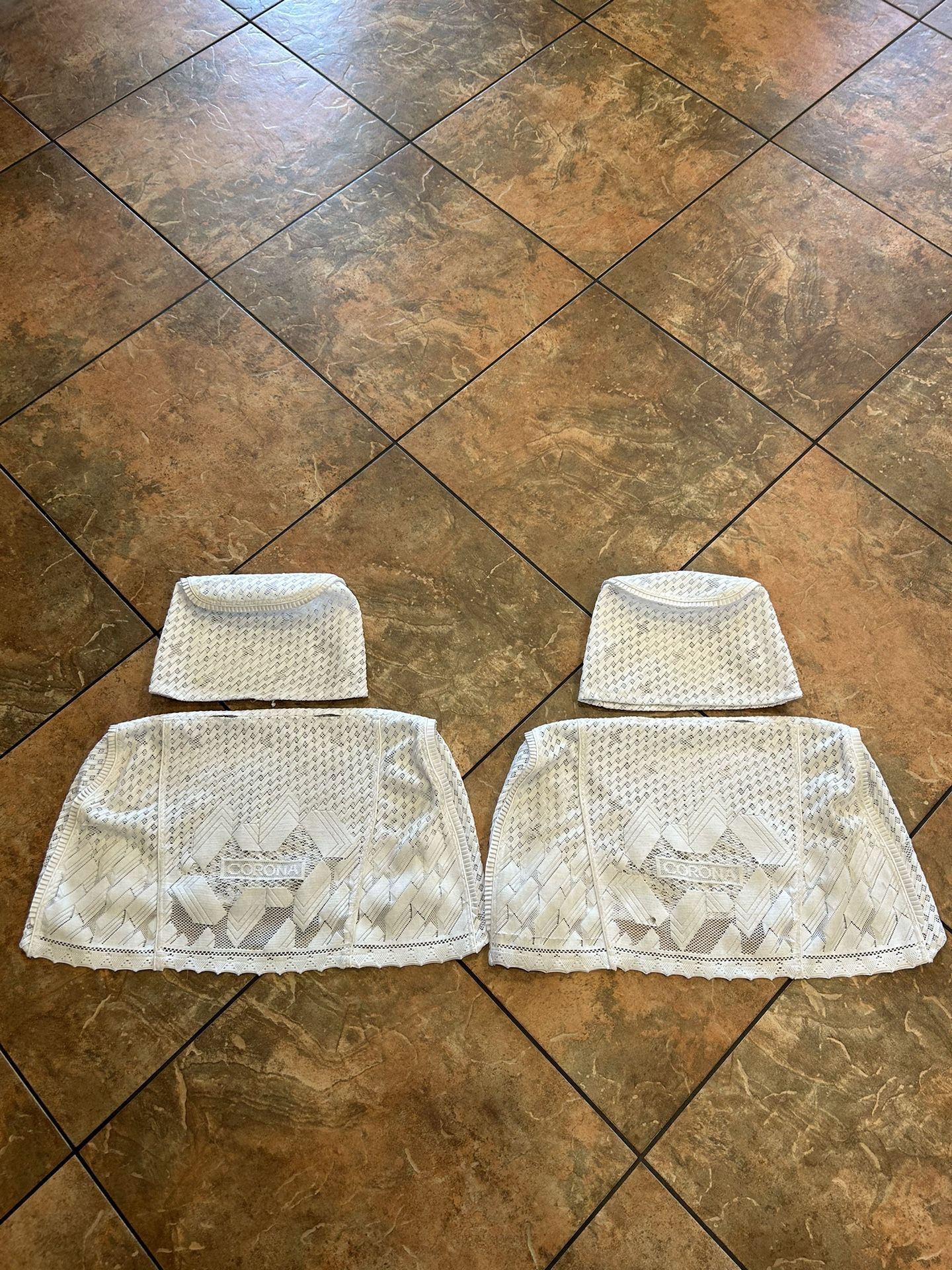 Vintage Toyota Van Corolla Camry Cressida Corona JDM Lace Seat Covers