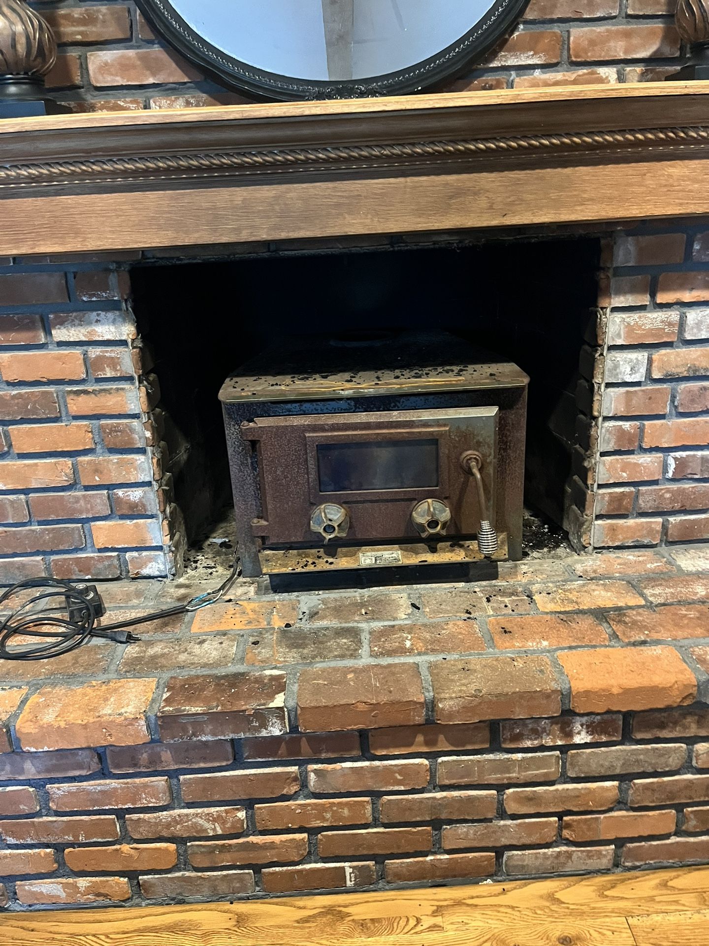 wood stove fireplace insert FREE