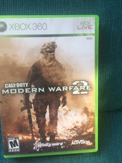 Xbox 360 Call of Duty Modern Warfare 2 Game