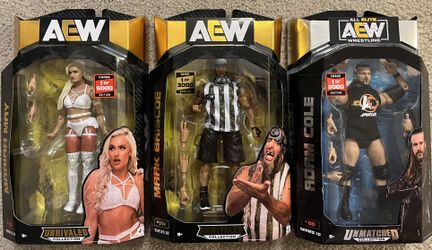 AEW All Elite Wrestling “Chase and Rare” wrestling figures