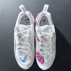 Air Max 98 LX Cut Tear Away sneakers women size 8 white not fully exposed