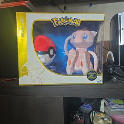 Tomy Pokemon 20th Anniversary 151 Mew Plush