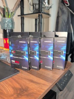 Samsung 990 Pro NVME 4tb Drives x4